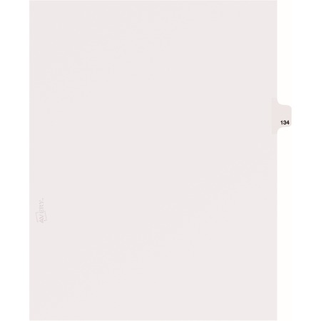 Avery&reg; Individual Legal Dividers Style, Letter Size, Side Tab #134 (82350) AVE82350-BULK