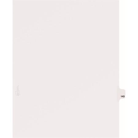 Avery&reg; Individual Legal Dividers Style, Letter Size, Side Tab #143 (82359) AVE82359-BULK