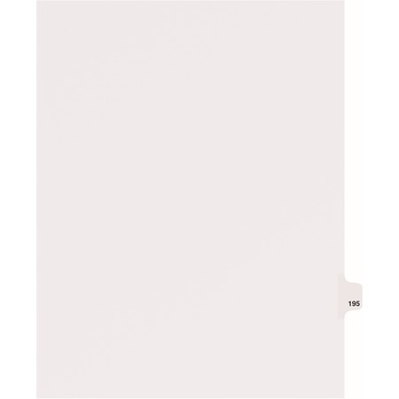 Avery&reg; Individual Legal Dividers Style, Letter Size, Side Tab #195 (82411) AVE82411-BULK