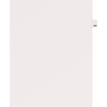Avery&reg; Individual Legal Dividers Style, Letter Size, Side Tab #230 (82446) AVE82446-BULK
