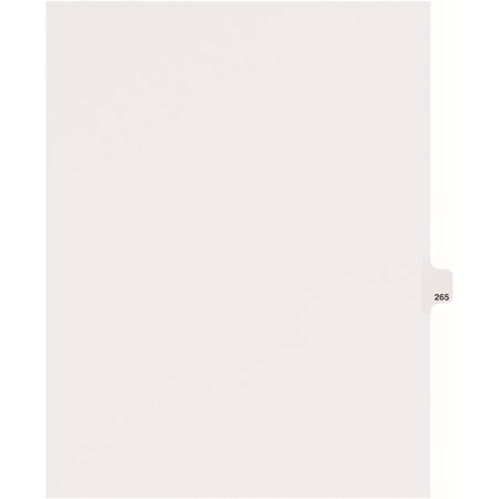 Avery&reg; Individual Legal Dividers Style, Letter Size, Side Tab #265 (82481) AVE82481-BULK