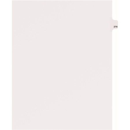 Avery&reg; Individual Legal Dividers Style, Letter Size, Side Tab #279 (82495) AVE82495-BULK