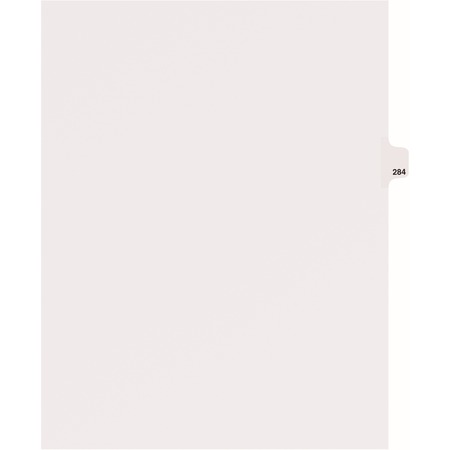 Avery&reg; Individual Legal Dividers Style, Letter Size, Side Tab #284 (82500) AVE82500-BULK