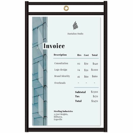 Wholesale Ticket Holders: Discounts on C-Line Stitched Plastic Shop Ticket Holder CLI46058