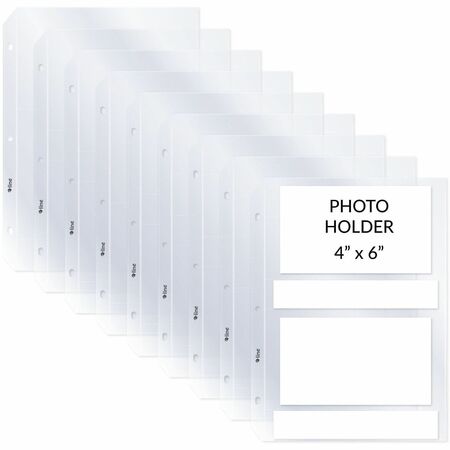 Wholesale Photo Albums & Refills: Discounts on C-Line 3-Hole Polypropylene Photo Protector CLI52564
