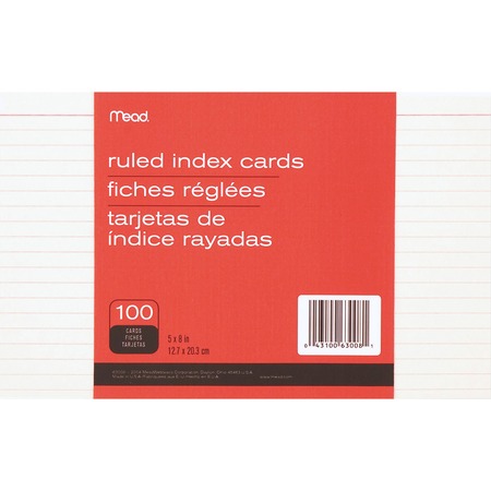 Wholesale Index Cards & Accessories: Discounts on Mead Mead 90 lb Stock Index Cards MEA63008