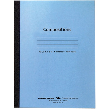 Wholesale Composition Notebooks: Discounts on Roaring Spring Wide Rule Composition Notebook ROA77501