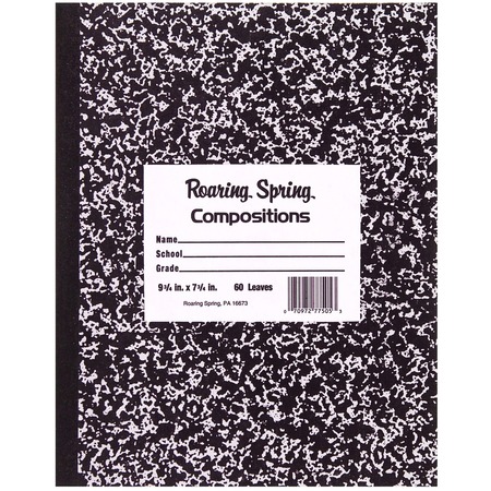 Wholesale Composition Notebooks: Discounts on Roaring Spring Tape Bound Composition Notebooks ROA77505