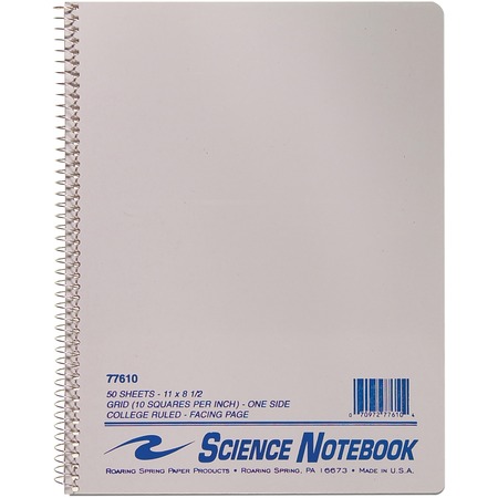 Wholesale Subject Notebooks: Discounts on Roaring Spring Science Notebooks - Letter ROA77610