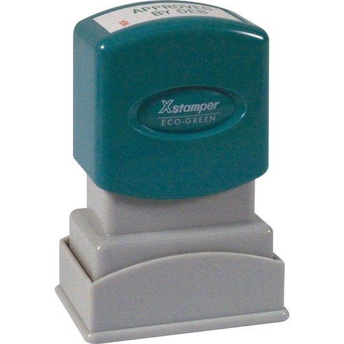 Shachihata Inc Small Address/Inspect Stamp,1-4 Line,15 Max Char,1/2"x1-1/8"