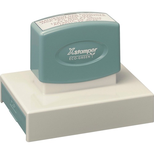 Shachihata Inc Stamp,Custom Made, Pre-inked, Impression 2-9/16x3-15/16"