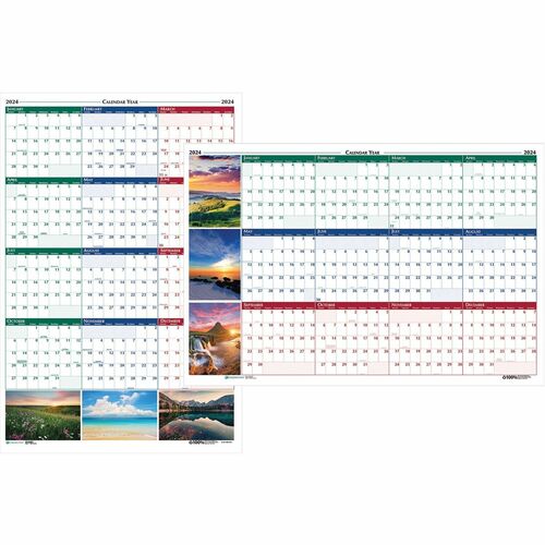House of Doolittle Earthscapes Laminated Wall Calendar HOD393