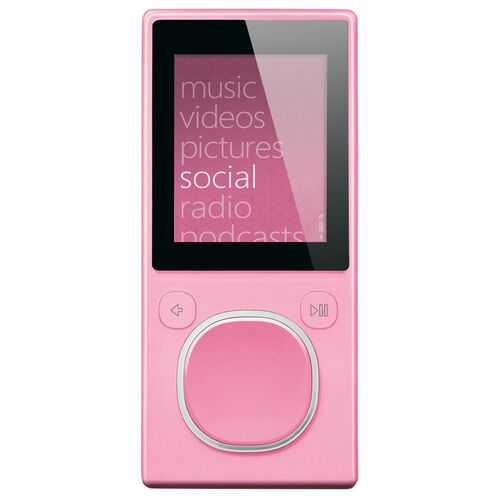 Microsoft Zune HSA 00005 4GB Pink Multimedia Device  