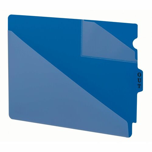 Smead Out Guides,Center End Tab,Vinyl,12-3/4"x9-1/2",50/BX,5/CT,BE