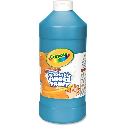 Crayola Finger Paint, Washable, 32oz, Blue