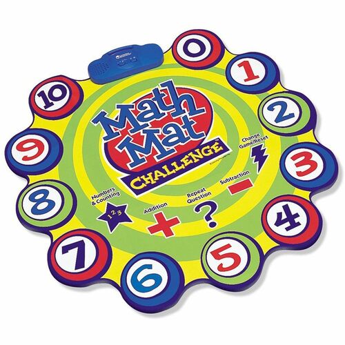 Learning Resources Math mat Challenge Game, Age 4-Up, AST