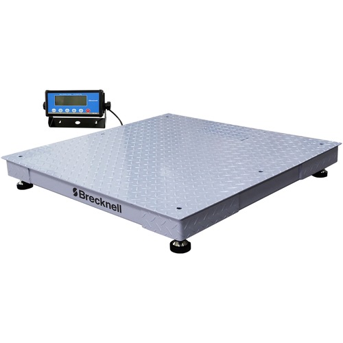 Brecknell Scale,Floor,f/Pallets,Platform Deck,SBI 240 LCD,48"x48",GY