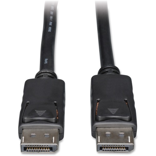 Tripp Lite Displayport Cable w/Latches, 15ft, Black