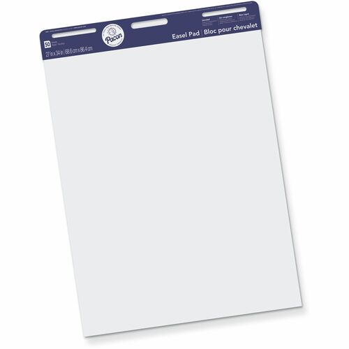 Post-it® Easel Pad - 30 Sheets - Ruled25 x 30 - Self-stick, Resist  Bleed-through, Handle, Sturdy Backcard, Universal Slot, Repositionable,  Adhesive Backing - 6 / Carton
