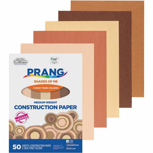 Prang Multicultural Construction Paper PAC9509
