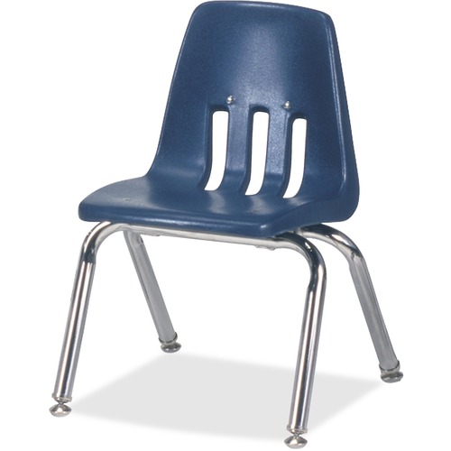 Virco Chair,Stack,Polyethylene,21"x15-1/4",4/CT,BE