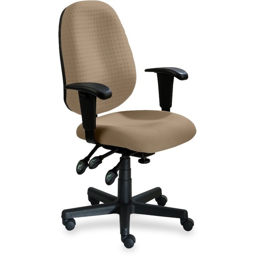 9to5 Seating Chair,w/Arms,MidBack,Polyester,26-1/2"x26-1/2"x47-1/2",CNE