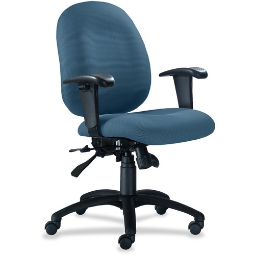 9to5 Seating Chair,w/Arms,MidBack,Polyester,26-1/2"x26"x43-1/2",PCK