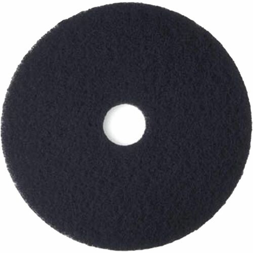 3M Stripping Pad, Nylon, Low Speed, 13", 5/CT, Black