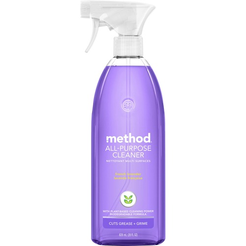 Method Products Cleaner Spray,All-Purpose,French Lavender,28oz,Lavender
