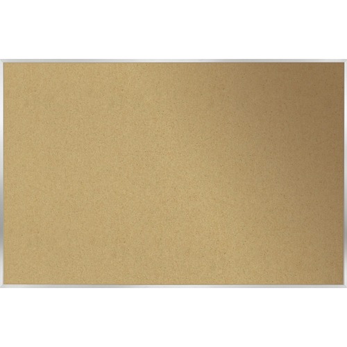Ghent Bulletin Board,AluminumFrame,24"x18",Natural
