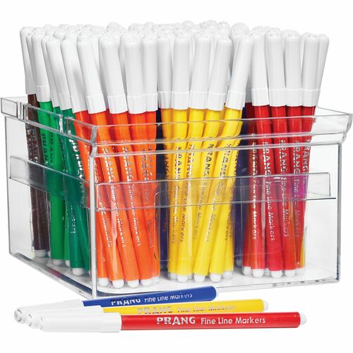 Stamp Marker For Kids Watercolor Pens Storage Case - 24 Colors