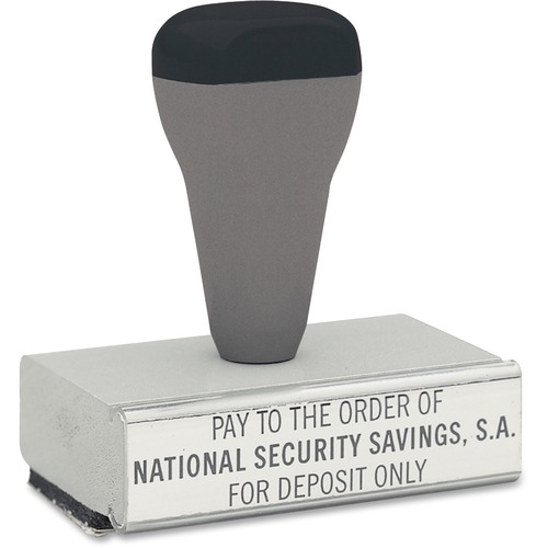 Shachihata Inc Traditional Message Stamp, 7/8"x3-13/16", Ast