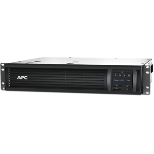 APC by Schneider Electric Smart-UPS 750VA LCD RM 2U 120V with L5-15P - 2U  Rack-mountable - 3 Hour Recharge - 5 Minute Stand-by - 110 V AC Input - 120 