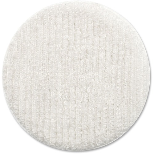 Oreck Commercial Terry Cloth Bonnet, 12", Warm White