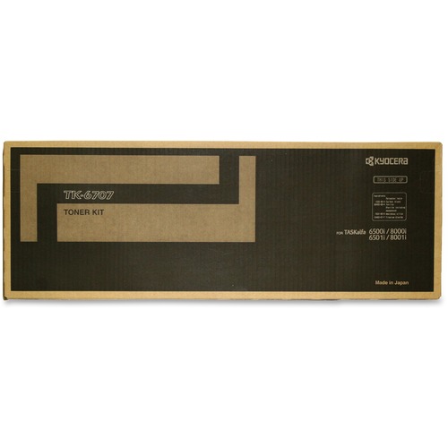 Kyocera Toner Cartridge, 70,000 Page Yield, Black