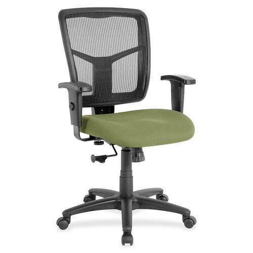 Lorell Mid-Back Chair,Fabric Seat,25-1/4"x23-1/2"x40-1/2",Cress