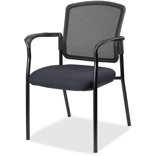Lorell Guest Chair,Fabric Seat,w/Arms,25-4/5"x20"x32",Azurean