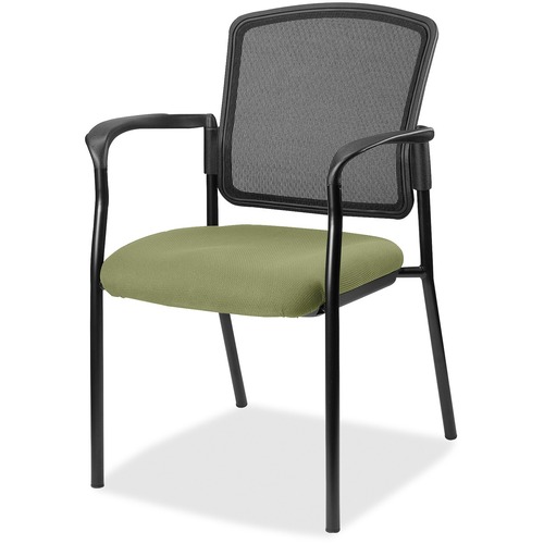 Lorell Guest Chair,Fabric Seat,w/Arms,25-4/5"x20"x32",Fuse Cress