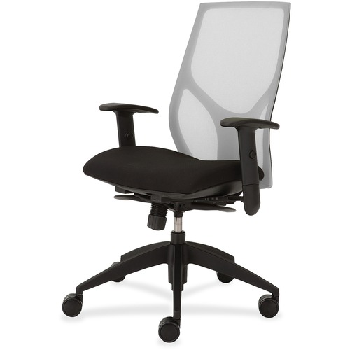 9to5 Seating Task Chair,Full Synchro,Hgt-adj T-Arms,25"x26"x39"-46",WE/ON