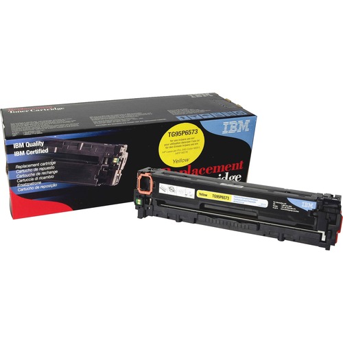 IBM Remanufactured Laser Toner Cartridge - Alternative for HP 131A (CF212A) - Yellow - 1 Each IBMTG95P6573