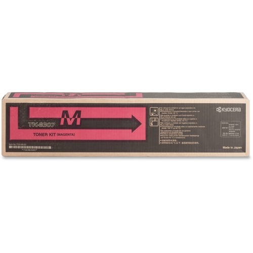 Kyocera Toner Cartridge, 15,000 Page Yield, Magenta