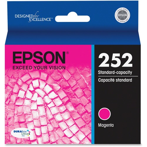 Epson DURABrite Ultra T252320 Original Standard Yield Inkjet Ink Cartridge - Magenta - 1 Each EPST252320S