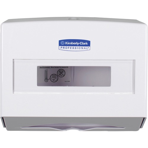 Kimberly-Clark Professional Towel Dispenser, Compact, 10-3/4"Wx4-3/4"Dx9"H, White