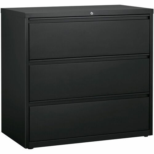 Lorell Hanging File Drawer Charcoal Lateral Files LLR60405