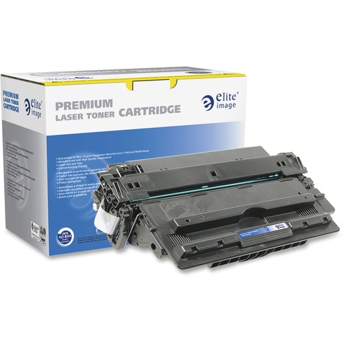 Elite Image 75109 Print Cartridge 10000 Page Yield Black Replacement for HP  42A