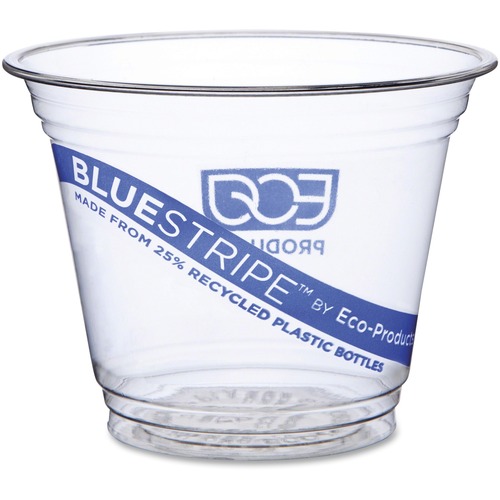 Eco-Products BlueStripe Cold Cups ECOEPCR9