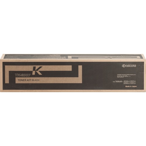 Kyocera Toner Cartridge, f/4550/5550, 30,000 Page Yield, Black