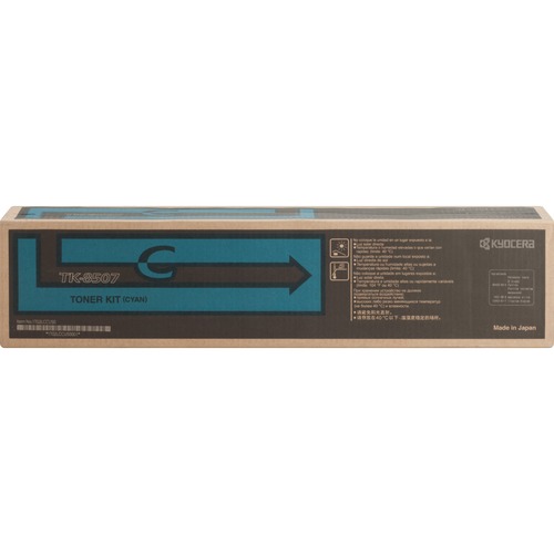 Kyocera Toner Cartridge, f/4550/5550, 20,000 Page Yield, Cyan