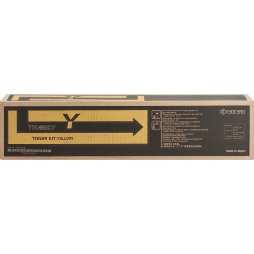 Kyocera Toner Cartridge, f/4550/5550, 20,000 Page Yield, Yellow