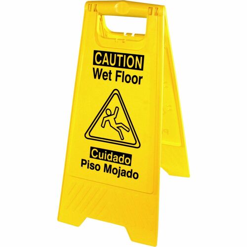 Genuine Joe Universal Graphic Wet Floor Sign GJO85117